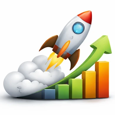 icon tăng trưởng đột phá