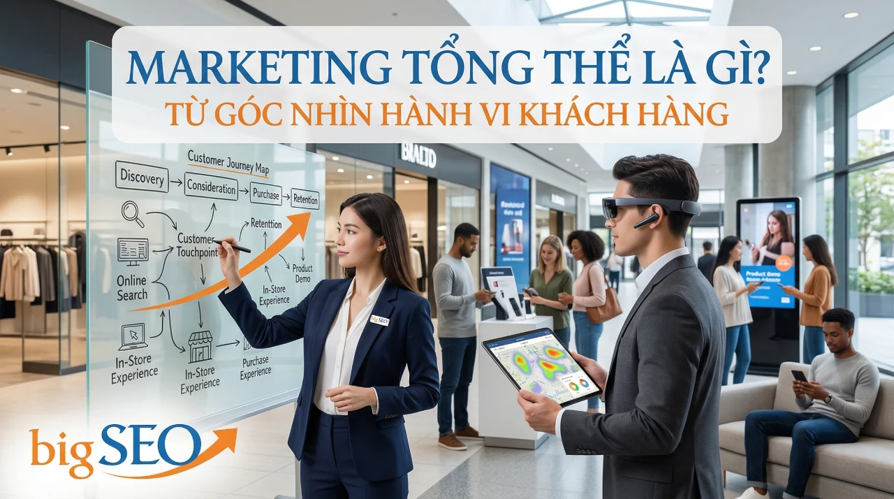 Marketing tổng thể là gì từ góc nhìn hành vi khách hàng