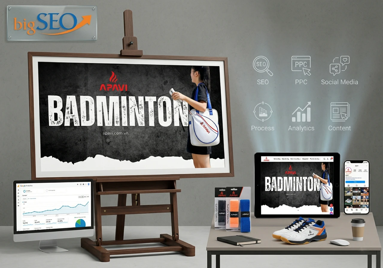 Dự án dịch vụ SEO tổng thể, dịch vụ Marketing tổng thể - APAVI